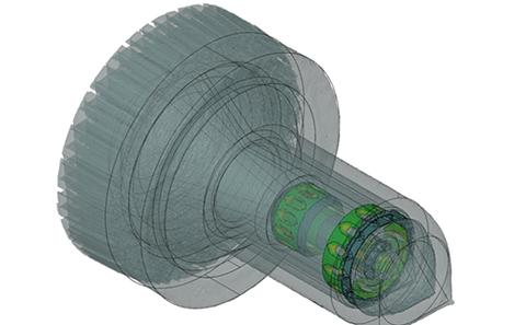 Inspection of components manufactured by metal additive manufacturing