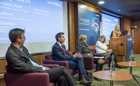 The panel at our Ageing lecture