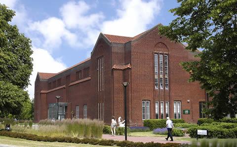 Picture of Hartley Library on the Southampton campus.