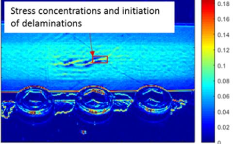 The effects of ply waviness on large structural composite components