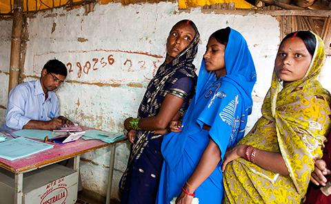 Women waiting for appointment