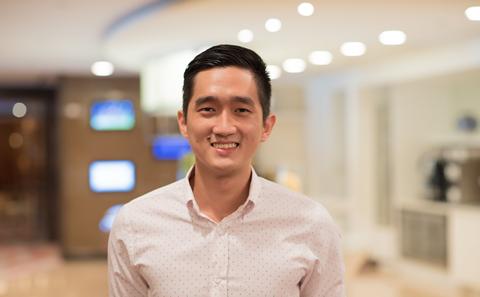 A picture of one of our graduates, Toh Yew Jin