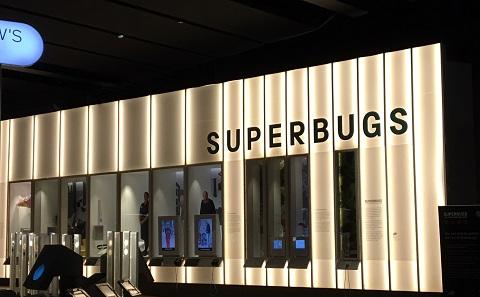 Superbugs exhibit at Science Museum