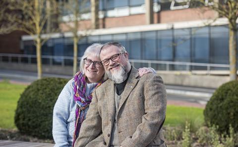 Helen and Neil Robinson both received cochlear implants