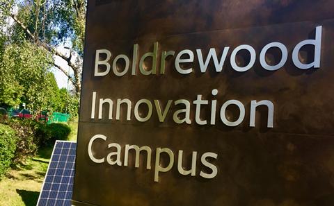 Boldrewood Campus sign