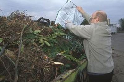 Recycling garden waste