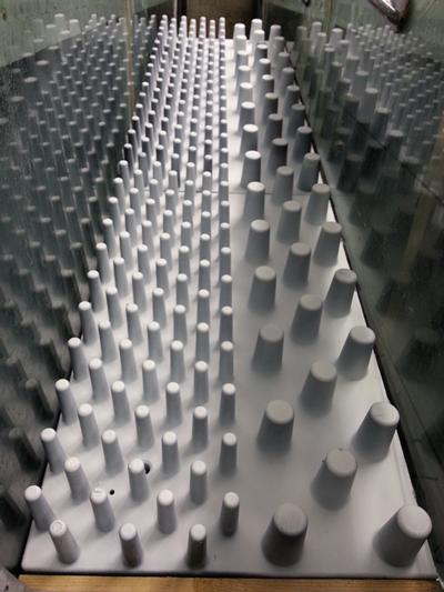 Eel specific fish pass solution - 'Eel tiles'