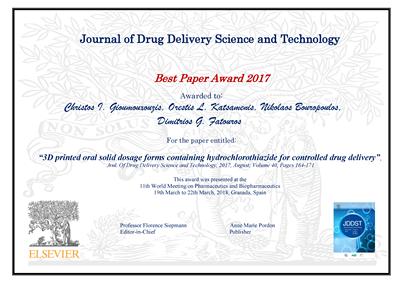 Most outstanding JDDST research article in 2017