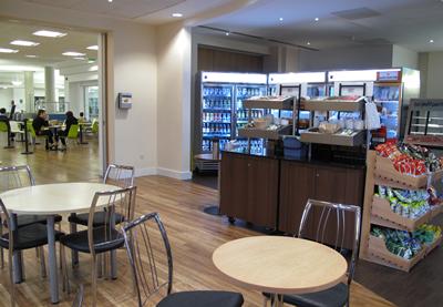 Hartley Library cafe