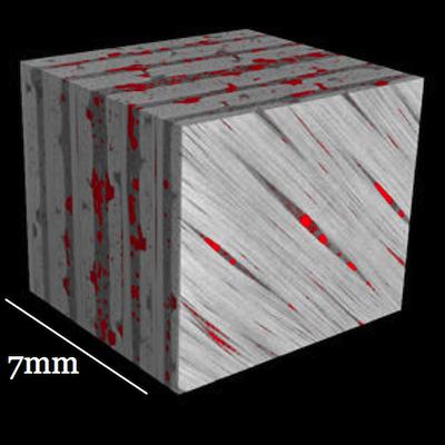 3D rendering of GFRP