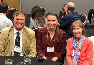 Professor Tim Leighton with Dr Rosalyn Putland