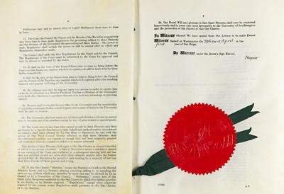 The University's Royal Charter