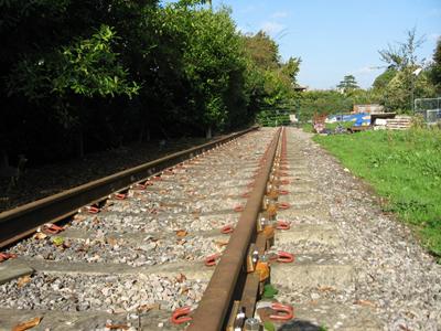 University of Southampton’s test track allows filed measurement of dampers behaviour. 