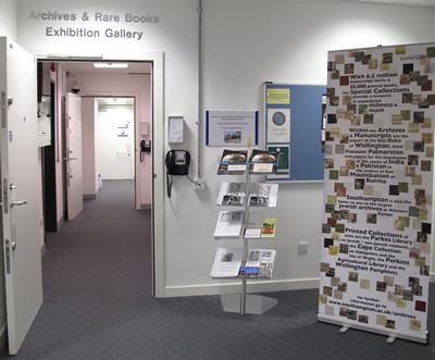 Entrance to the Archives and Manuscripts and Rare Books Searchroom