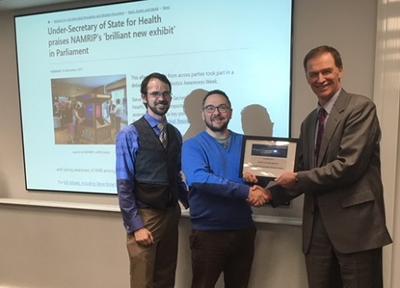 NAMRIP exhibit wins WOW award