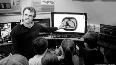 Dr. M.N. Mavrogordato at the event