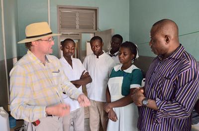 Professor Leighton became the University's first triple Academician