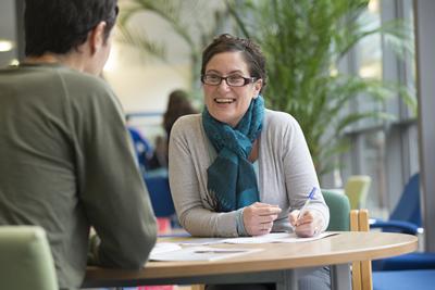 Meeting with an advisor 