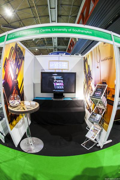 μ-VIS booth in Advanced Engineering 2017