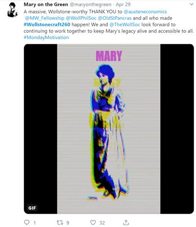 appreciation via Twitter