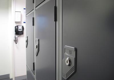 Please leave all bags and coats in a locker