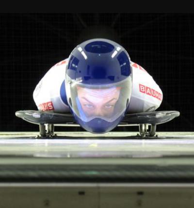 Skeleton in wind tunnel 