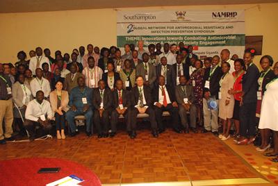 Some of the conference delegates