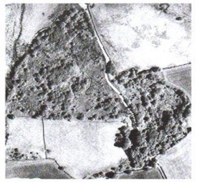 Aerial picture of Maendy Quarry landfill site