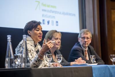 Picture of panel discussion