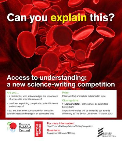 Science-writing competition