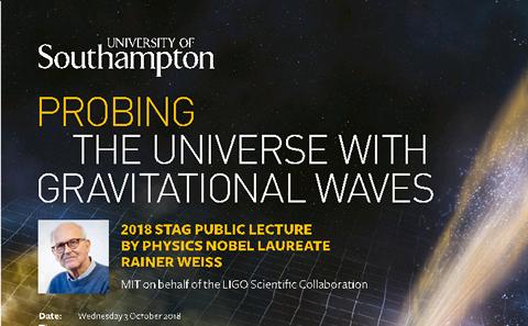 Lecture Rainer Weiss