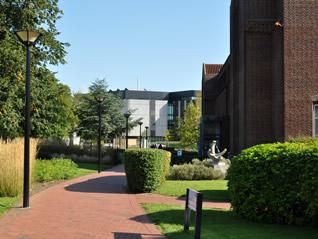 landscaped campus