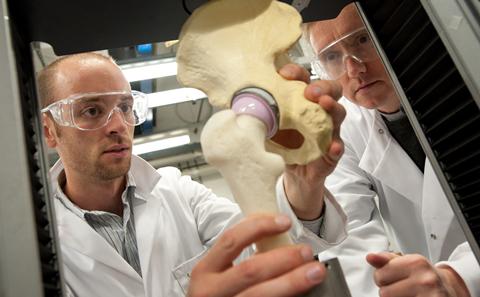 Professor Browne and Dr Alex Dickinson