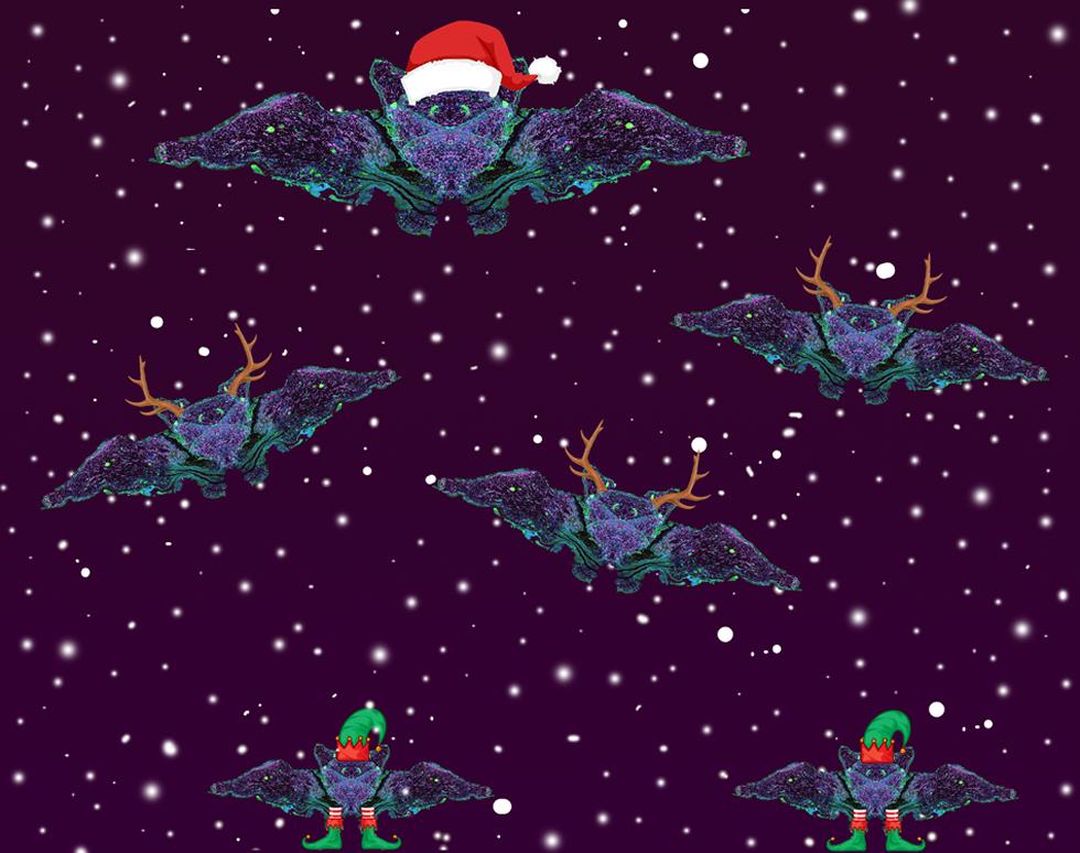 Santa and his helpers - Sruthy Lukose