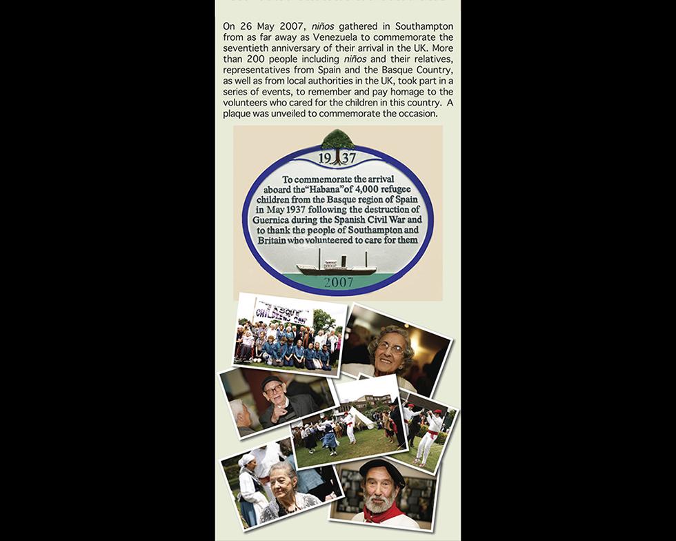 1937-2007: the 70th anniversary of the arrival of the niños in the UK