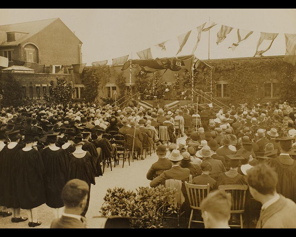 Development: Official opening of Highfield campus, 1919