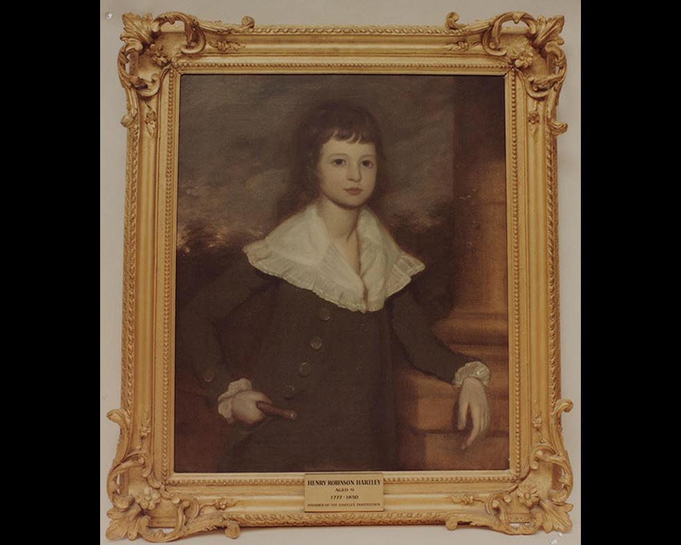 Foundation: Henry Robinson Hartley, benefactor of the Hartley Institution