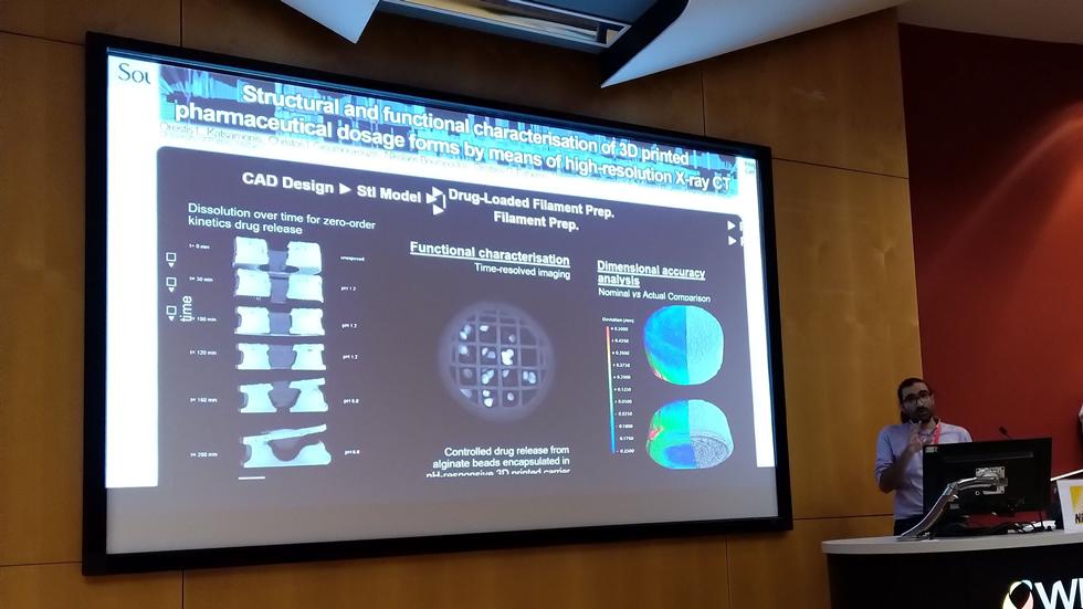 Orestis presenting his lightning talk