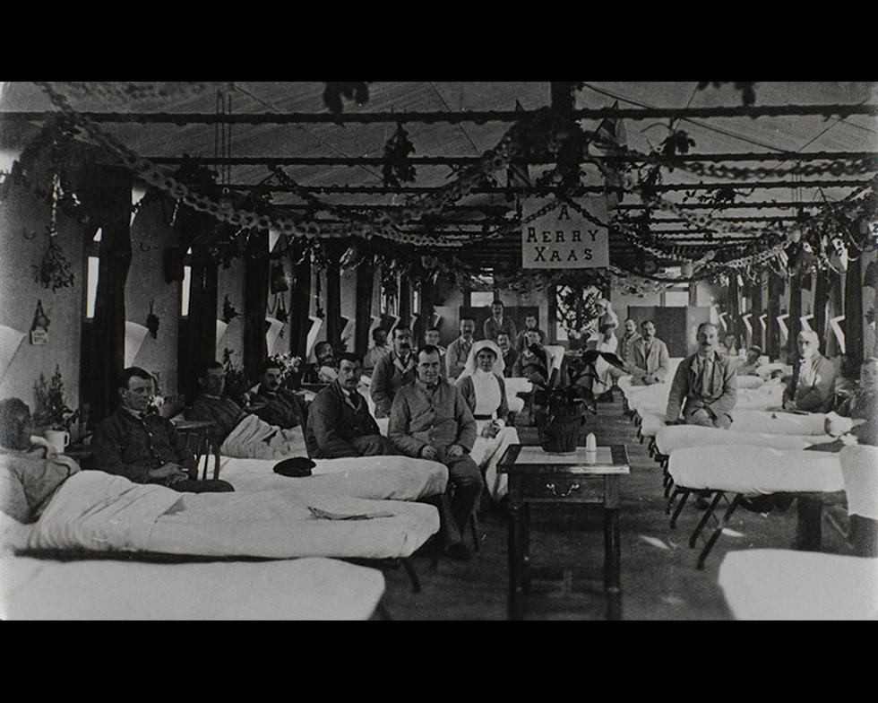 Development: Highfield campus as war hospital, 1914-18