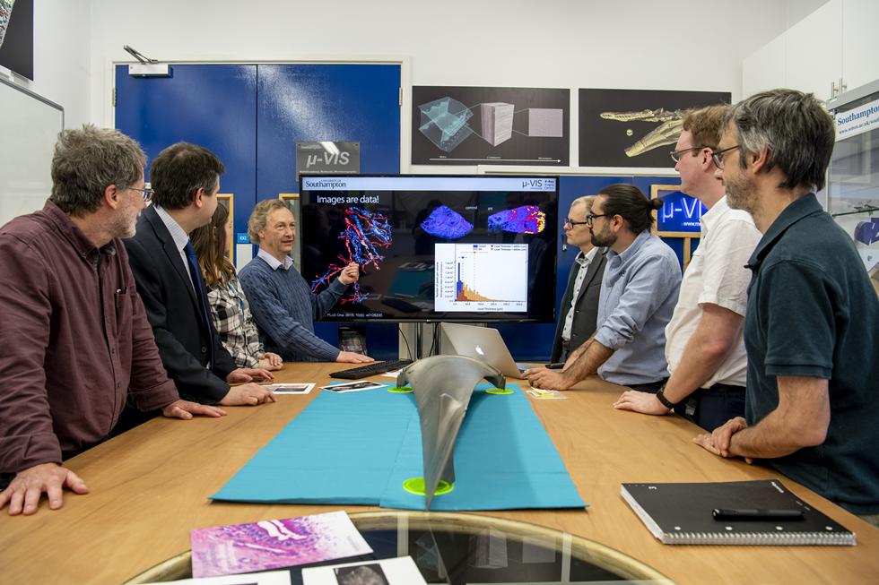 3D X-Ray Histology team at μ-VIS meeting room