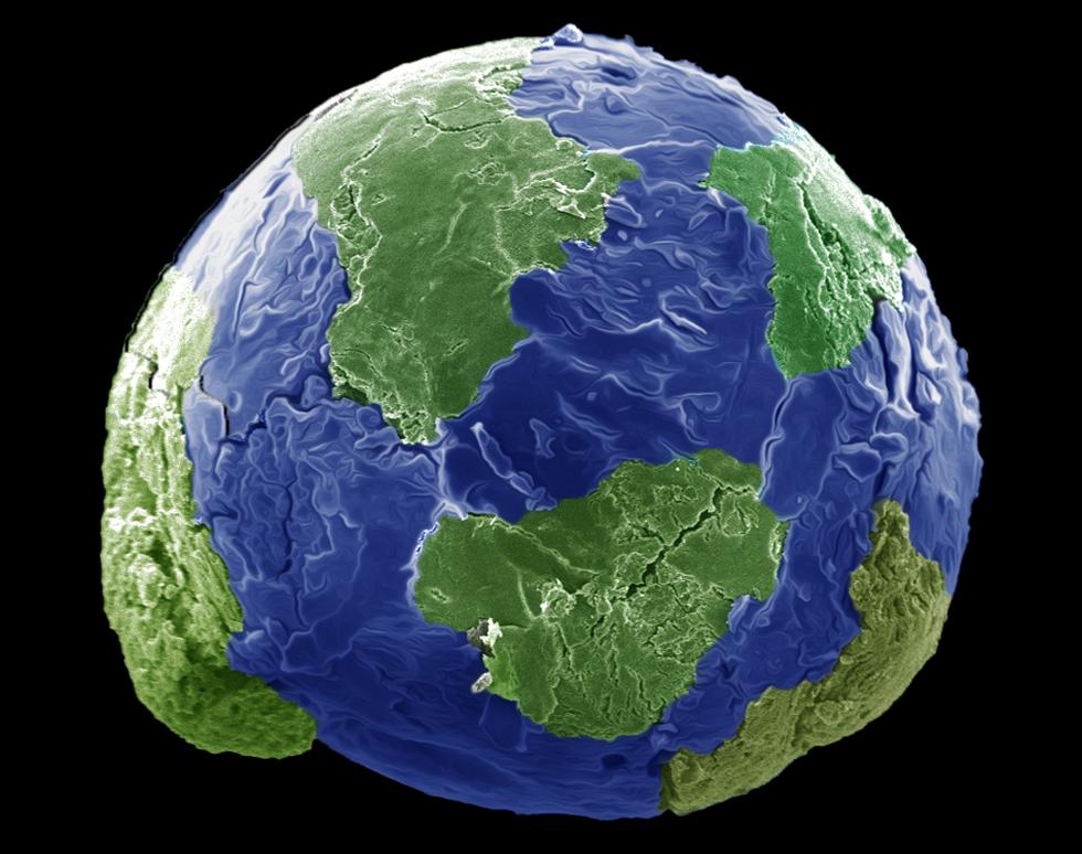 Fractured earth - James Thompson