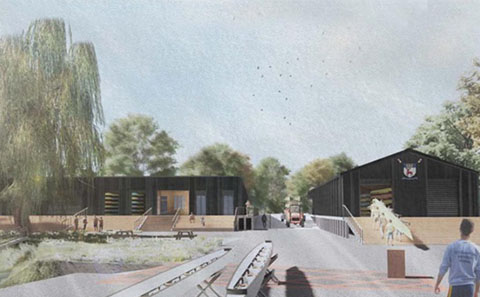 Design of Water Sports centre