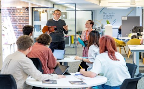 Careers Centre entrance, within building 37