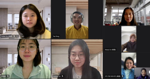  Screenshots of participants