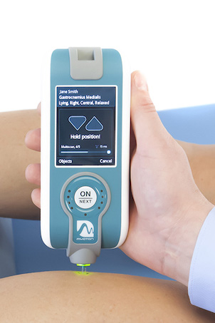 MyotonPRO device. Credit to Myoton AS, Estonia