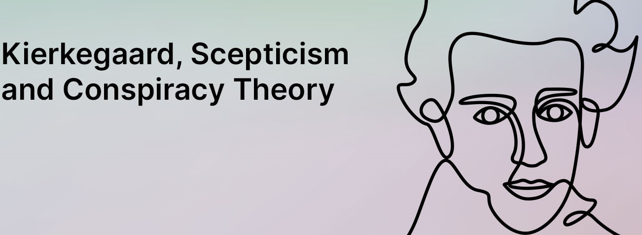 Line drawing of Kierkegaard