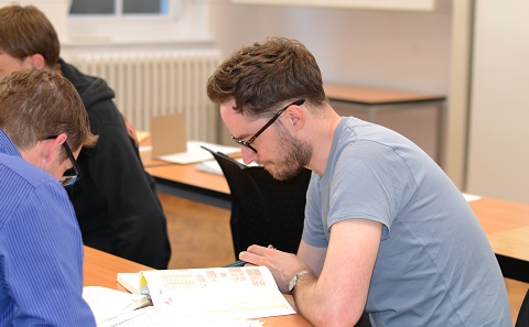 Modern languages Students in a classroom 
