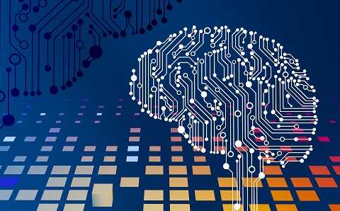A brain made of microchip circuits