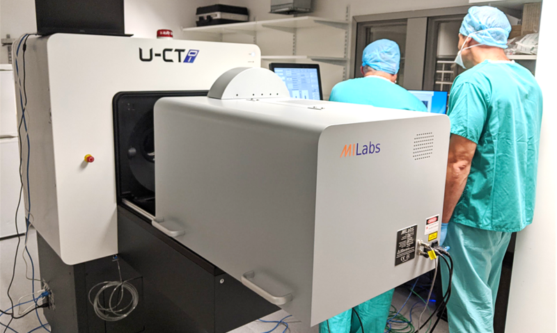 MILabs U-CT 3D/4D optical / microCT system