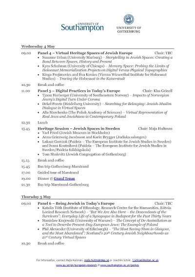 Conference Schedual 2